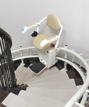 Silver Cross Sells Savaria & Handicare Curved Stairlifts